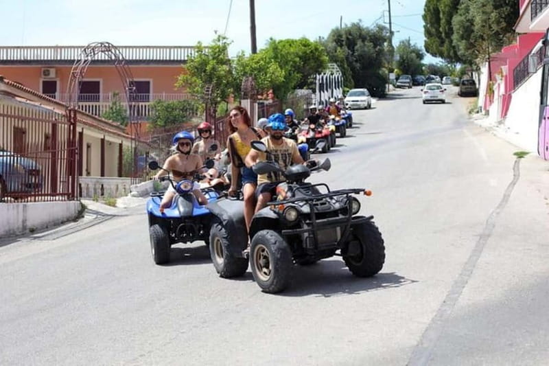 Agios Gordios: Corfu ATV Quad Tour with Lunch at Pink Palace - The coastal views and secluded beach stops