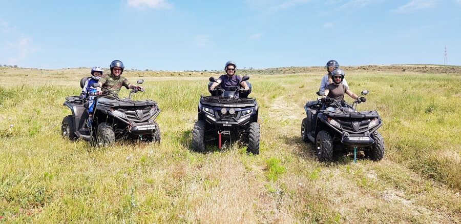 Agrigento: Off-Road ATV Tour - The Verdura River canyon is the first major payoff