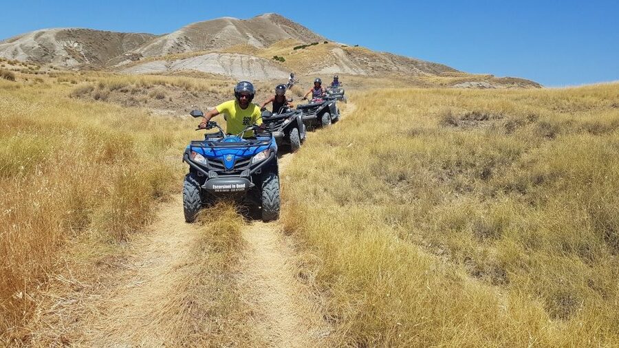 Agrigento: Off-Road ATV Tour - Climbing for views of two Sicilian coasts
