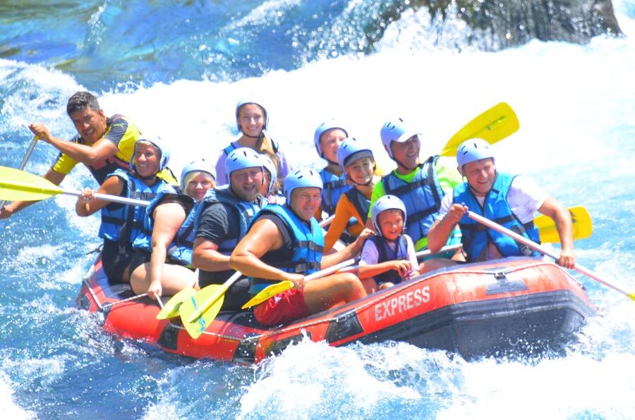 Alanya/Antalya: Buggy, Jeep, Rafting, & Zipline Tour + lunch - The 14-kilometer river route