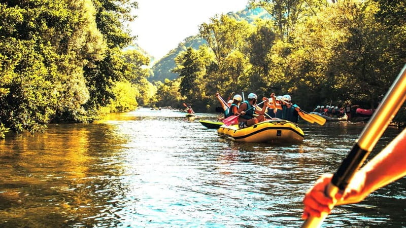 Alanya /Antalya /Side Rafting and Buggy, Quad Option Zipline - Lunch at the rafting center