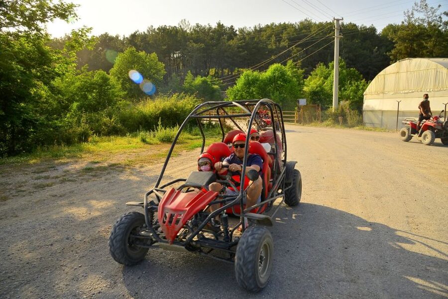 Alanya: Buggy Safari Adventure with Hotel Transfers - Dusty forest roads and pine trees
