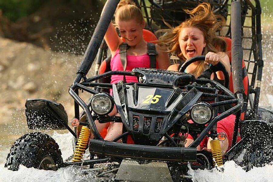 Alanya: Buggy Safari Tour with Swimming - Dust, mud, clothing, and eye protection