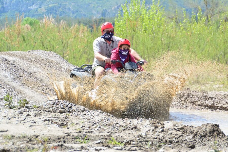 Alanya: Quad Bike Safari - Two hours of roads, forest, hills, and streams
