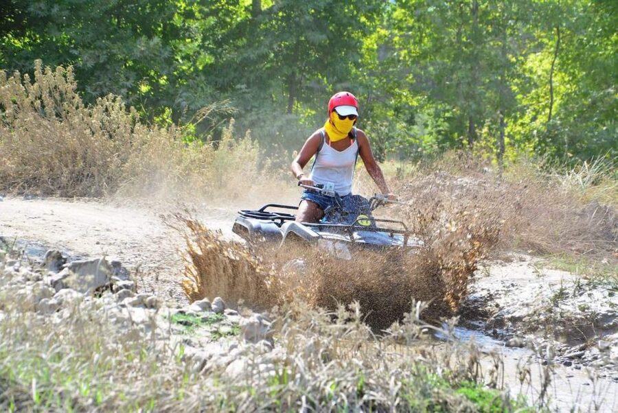 Alanya: Quad Bike Safari - The safety film and two practice laps