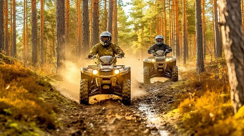 Alanya: Quad Safari Tour in the Taurus Mountains - The forest section brings the best change of pace