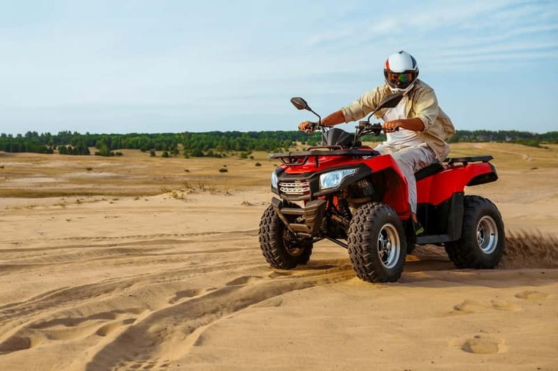 Alanya: Quad Safari Tour in the Taurus Mountains - The shallow river crossing is the payoff