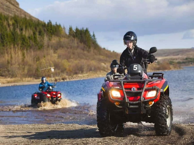 Alanya: Quad Safari Tour in the Taurus Mountains - The first tracks are dusty and controlled