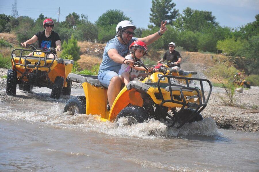 Alanya: Quad Safari with Hotel Pick-Up - The scenic break, swimming, and food