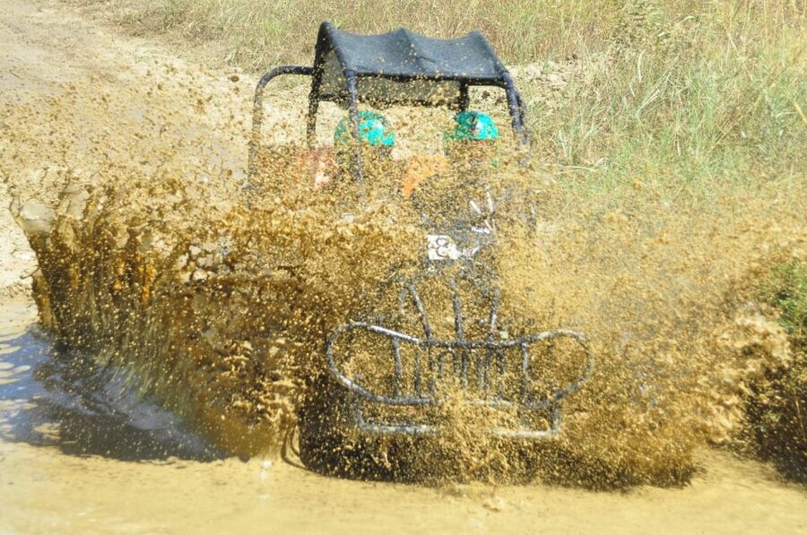 Alanya: Rafting, Zipline, Quad, Buggy, Jeep Tour with Lunch - The zipline is a short river crossing