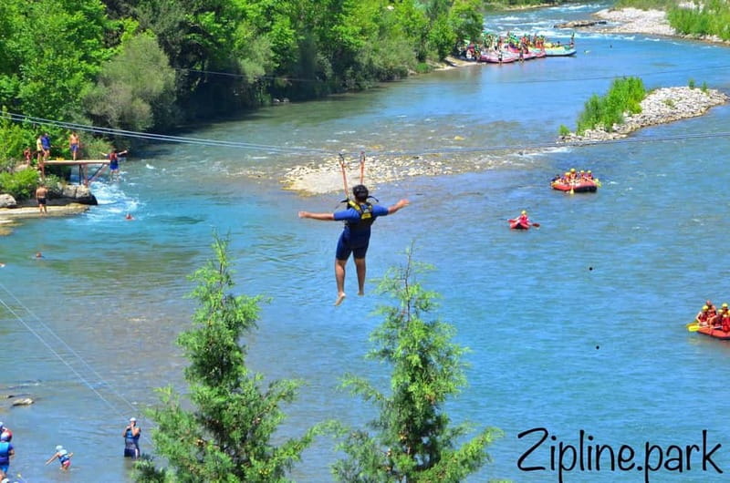 Alanya/Side/Antalya: Canyon Rafting, Buggy & Zipline Tour - Riverside lunch and the extra-cost photos