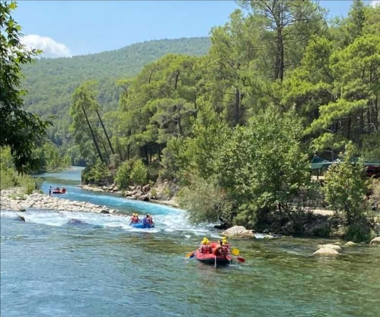 Alanya/Side/Belek: Rafting Mix W/Jeep, Quad, Zipline options - Swimming, lunch, and a 45-minute pause