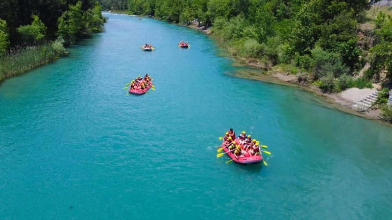 Alanya/Side/Belek: Rafting Mix W/Jeep, Quad, Zipline options - Adding a zipline above the river
