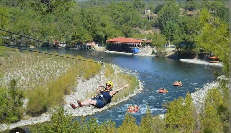 Alanya/Side/Belek: Rafting Mix W/Jeep, Quad, Zipline options - Your first look at Köprülü Canyon
