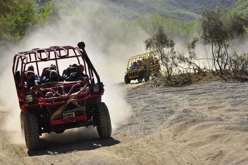 Alanya: Super Combo Quad, Buggy, Rafting & Zipline w/Lunch - Quad and buggy rides through mud