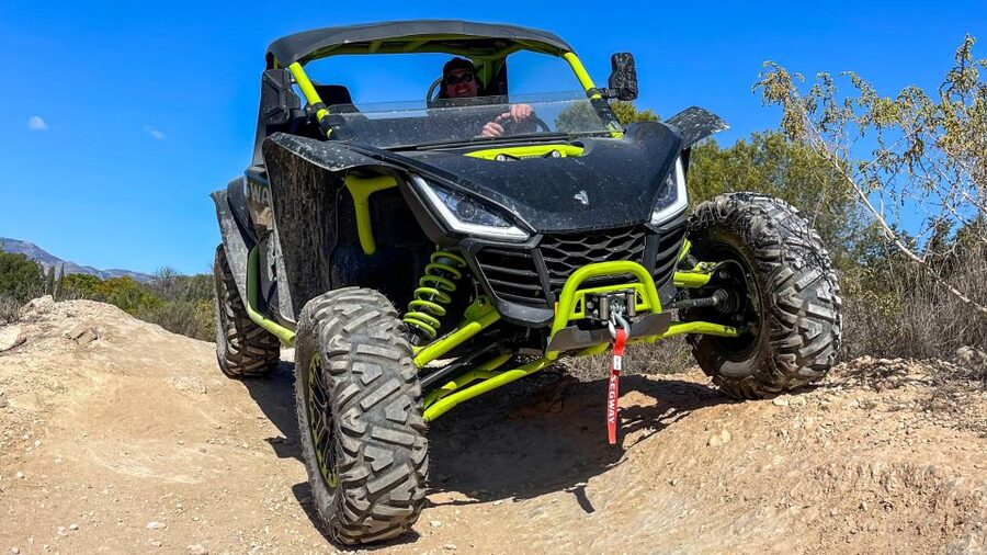 Albir: Buggy Tour Off-Road - Leaving The Dog House Pub in Albir