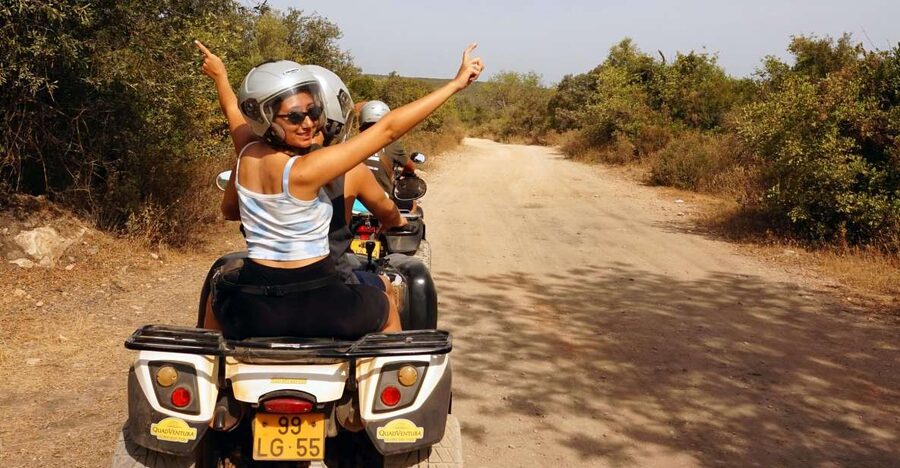 Albufeira: Off-road Quad Bike Adventure - Orange and lemon groves along the route