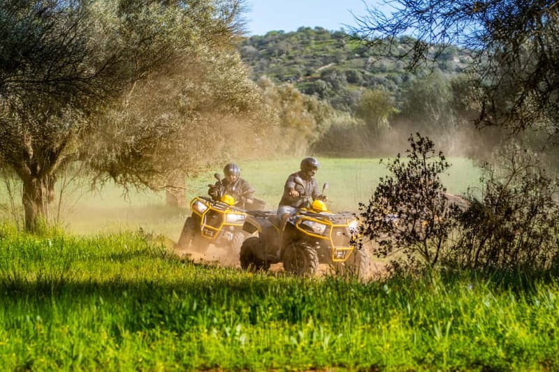 Albufeira: Quad Biking Adventure in the Algarve Countryside - Escarpão and Amoreira bring the first rough tracks