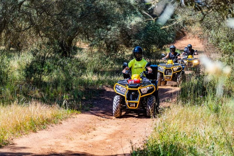 Albufeira: Quad Biking Adventure in the Algarve Countryside - The water stop at Açude do Moinho de Alferes