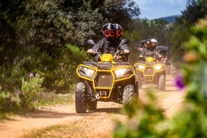 Albufeira: Quad Biking Adventure in the Algarve Countryside - Returning through Amoreira