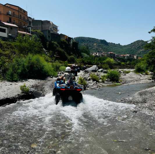 Alcantara: Valley and Gurne dell'Alcantara ATV Adventure - Off-road riding toward Francavilla di Sicilia