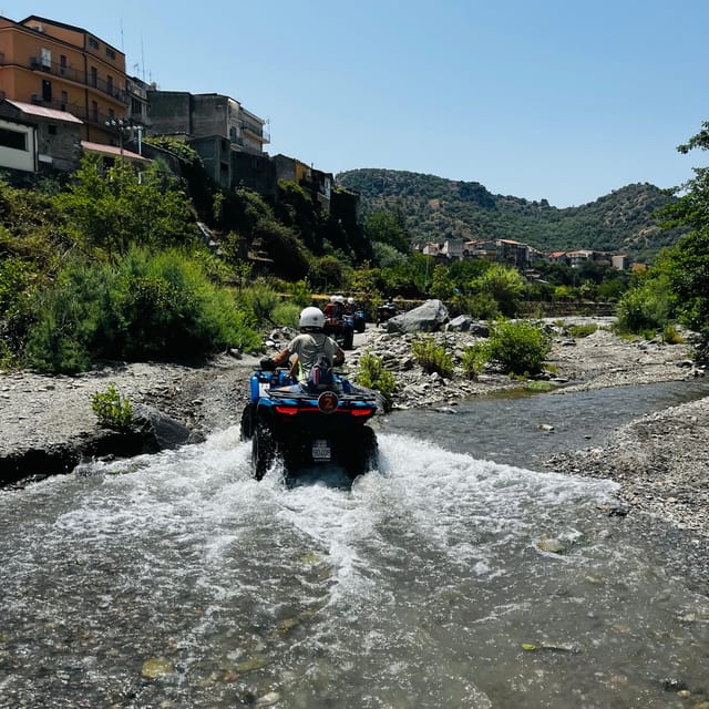 Alcantara: Valley and Gurne dell'Alcantara ATV Adventure - The Alcantara National Park and valley stops