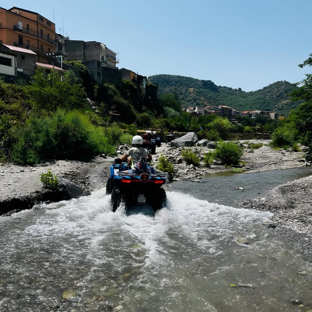 Alcantara: Valley and Gurne dell'Alcantara ATV Adventure - Starting at the Gole Alcantara park