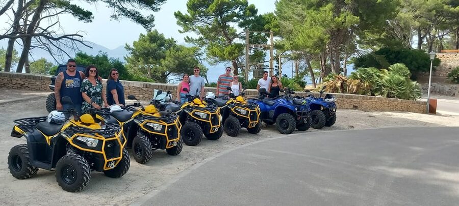Alcudia: Quad Sightseeing Tour with Viewpoints - What the guides and equipment add