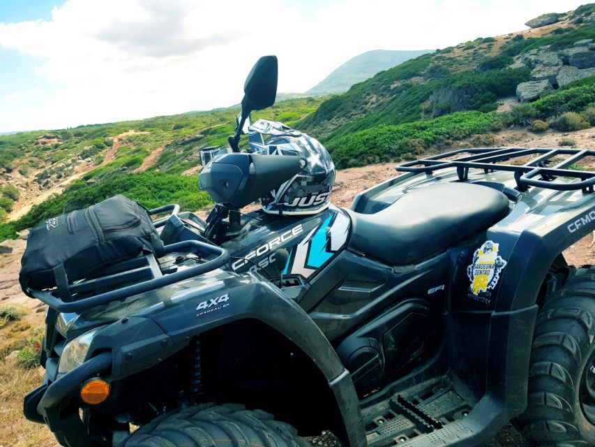 Alghero: Guided Quad Tour with Swim Stop - Practical preparation for a dusty four-hour ride