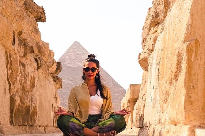 All inclusiveTour to Giza Pyramids,Sphinx,One Hour Quad Bike,30 M Camel Ride - The Great Sphinx and its famous view
