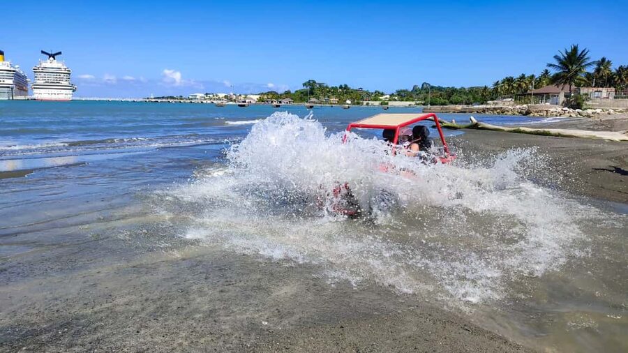 Amber Cove & Taino Bay: Buggy Tour with Swimming & Tasting - A 90-minute buggy ride beyond the cruise port