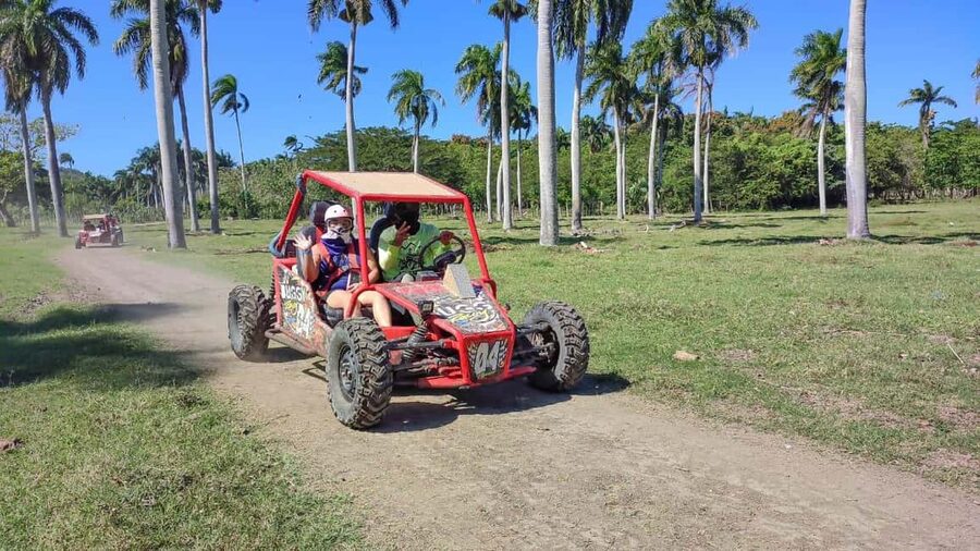 Amber Cove & Taino Bay: Buggy Tour with Swimming & Tasting - What the muddy countryside ride is really like