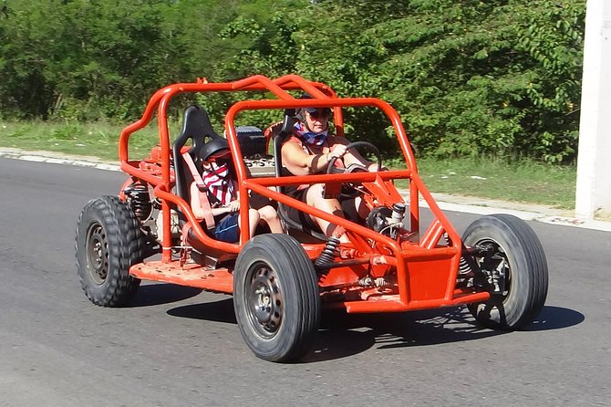 Amber Cove & Taino Bay Shore Excursion: 2 person Buggy Tour - Playa Bergantin and the beach pause
