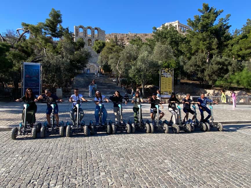 Ancient Athens Electric ATV Scooter Tour - Returning through Plaka