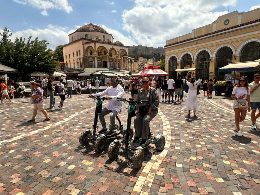 Ancient Athens Electric ATV Scooter Tour - The Acropolis and Odeon of Herodes Atticus