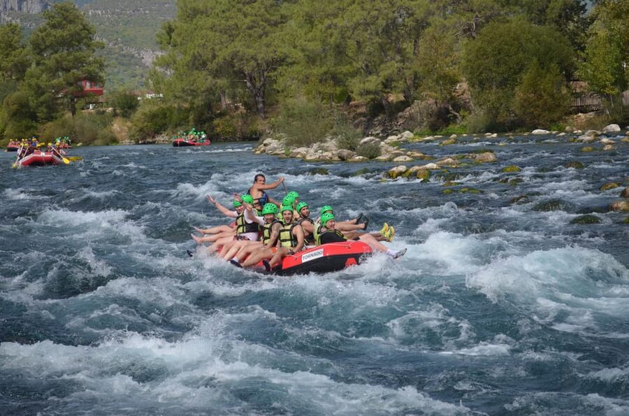 Antalya: Canyoning, Rafting, Quad, Jeep & Zipline with Lunch - The Eurymedon Bridge offers the tour’s most memorable choice