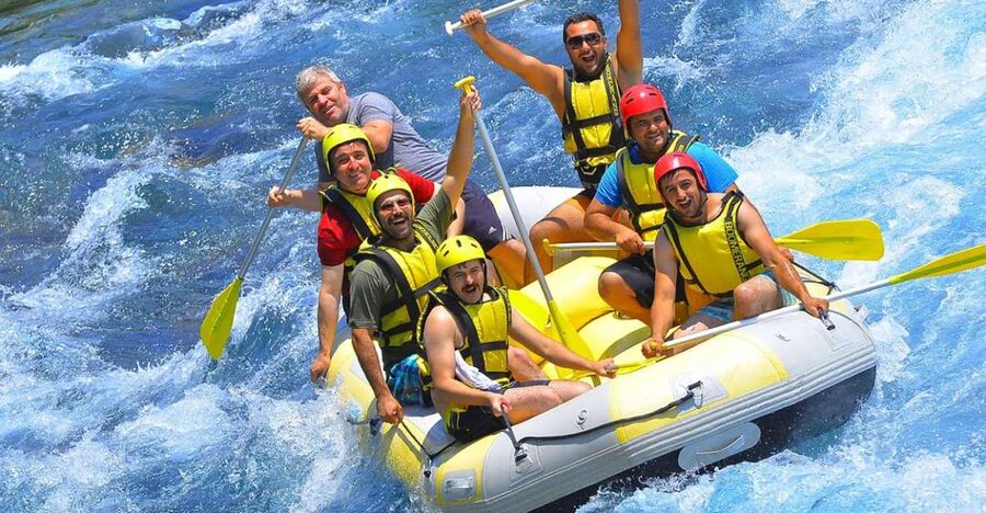 Antalya: Koprulu Canyon Buggy Safari & Rafting Combo - The bus ride and first stop