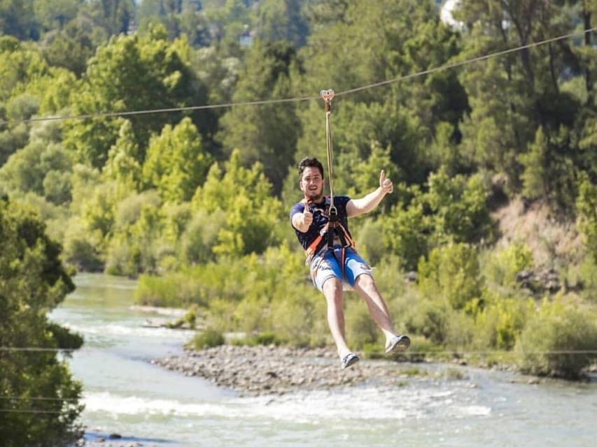 Antalya Rafting, Buggy/Quad, Zipline & Lunch with Swim Break - Rafting the 12-kilometer Köprüçay route