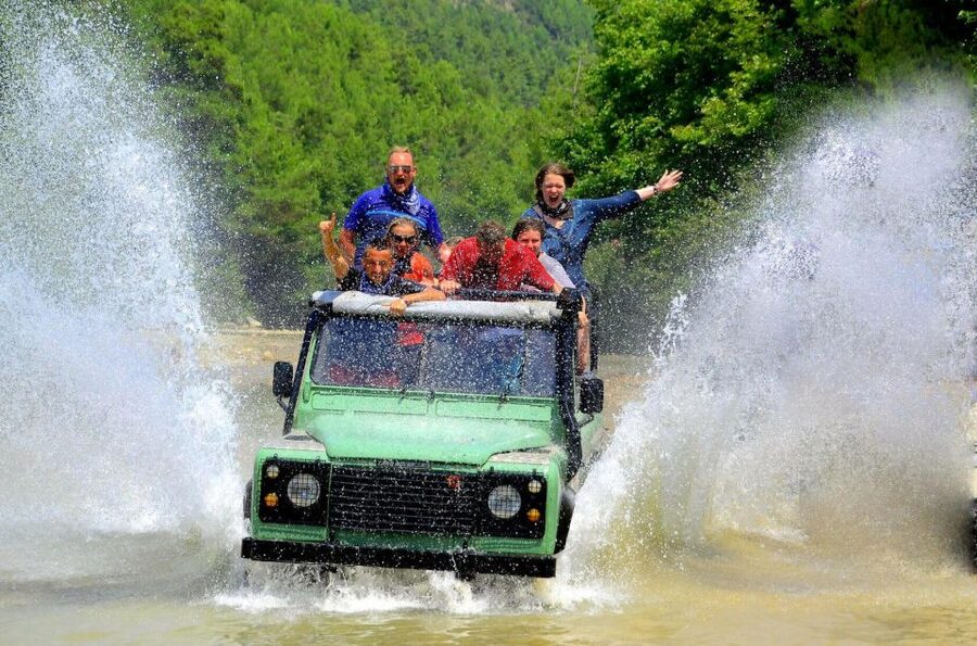 Antalya: Super Combo Quad, Buggy, Rafting & Zipline w/Lunch - Monster Safari through villages and mountain roads