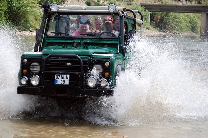 Antalya Super Combo W/Rafting ,Jeep Safari ,Quad Biking & Zipline - The zipline across the river