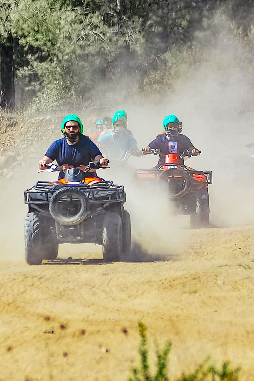 Antalya: Ziplining, Rafting, Jeep Tour & Quad Safari w/Lunch - The ancient bridge and the canyon setting