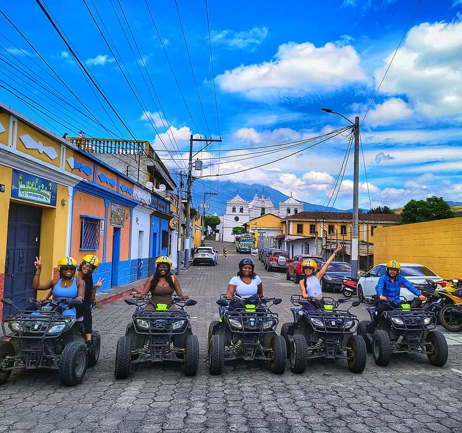 Antigua Villages Atv Tour - San Pedro El Panorama and the final food stop