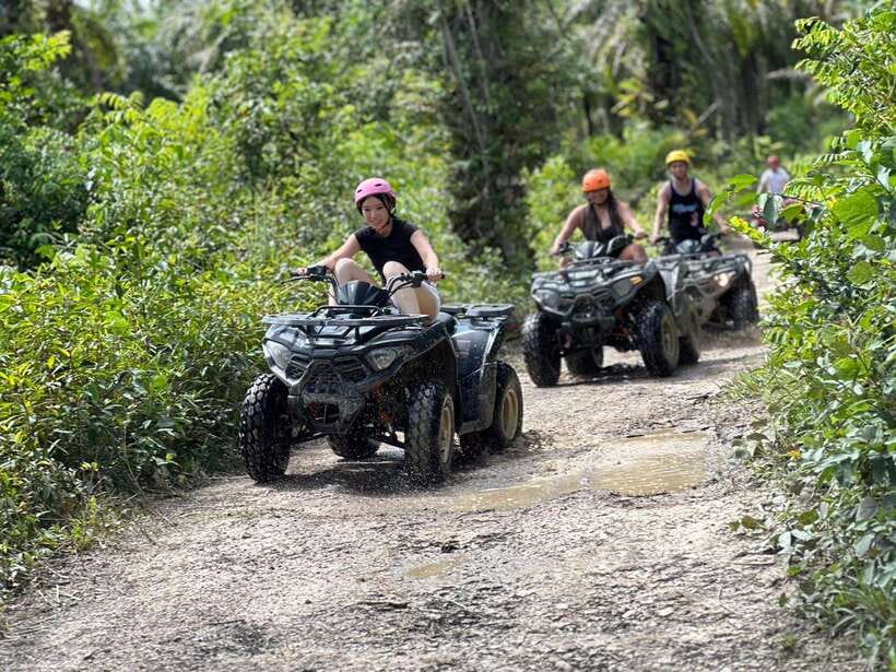 Ao Nang: Krabi kayaking and and ATV Extreme - What the two-and-a-half-hour nature stop includes