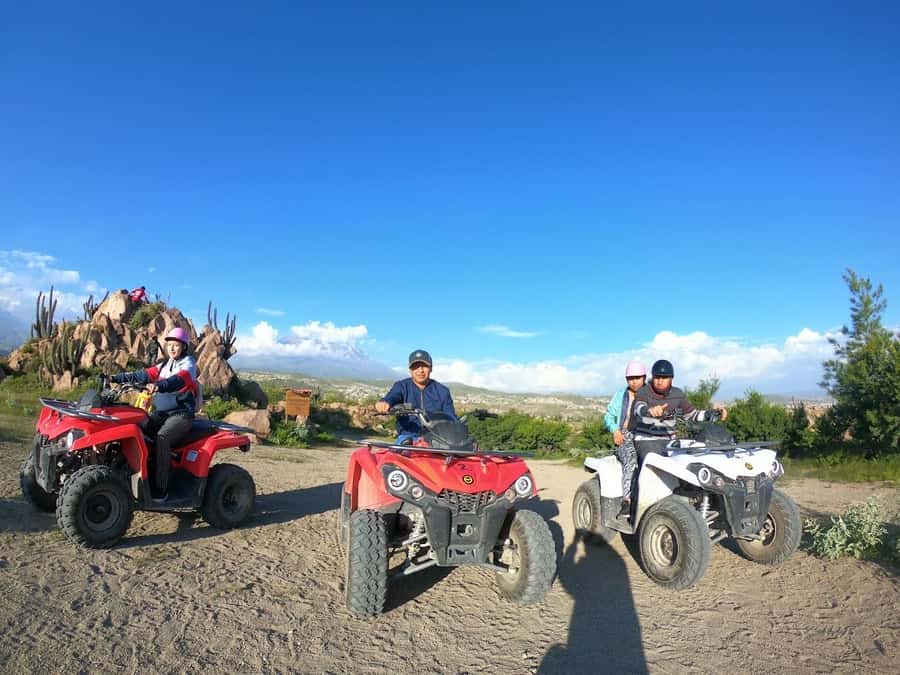 Arequipa: Quad Tour in Chilina Valley spectacular - Getting comfortable on the ATV