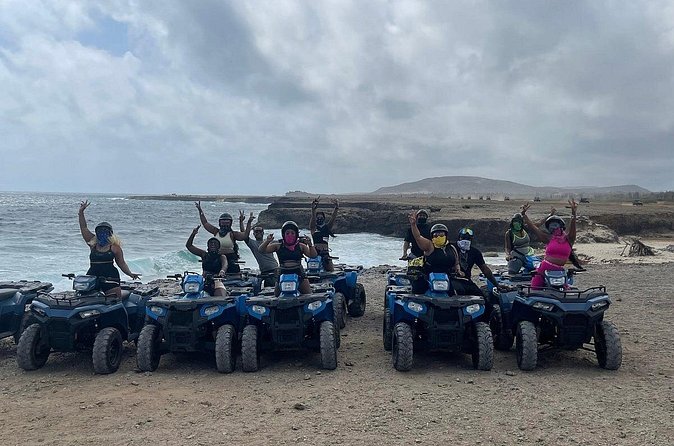 Aruba Off-Road ATV Tour with Cave Pool Swim - Guides, group size, and safety