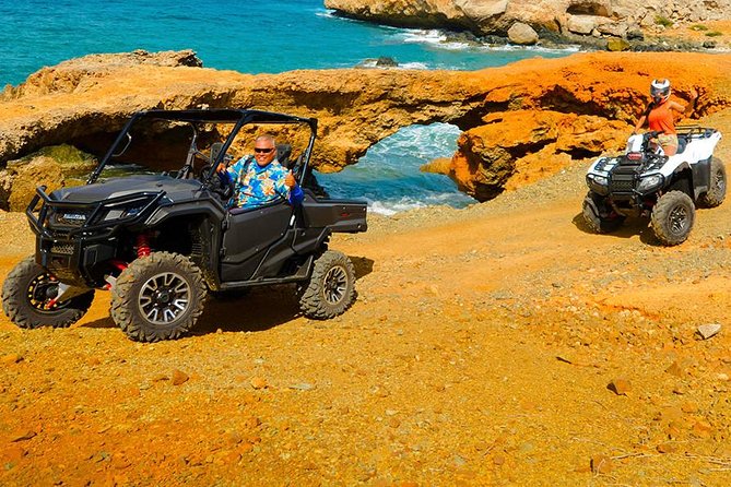 Aruba UTV, ATV Adventure to Secret Beach and Cave Pool - Blackstone Beach and Andicuri views
