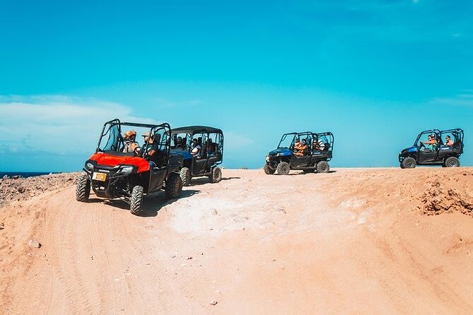 Aruba UTV Rental: 4-Seater for Adventure Exploration - Insurance, deposit, fuel, and possible extra charges