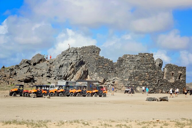 Aruba UTV Tour with Natural Cave Pool and Cliff Jumping - Andicuri Beach and Shark Bay provide the water break