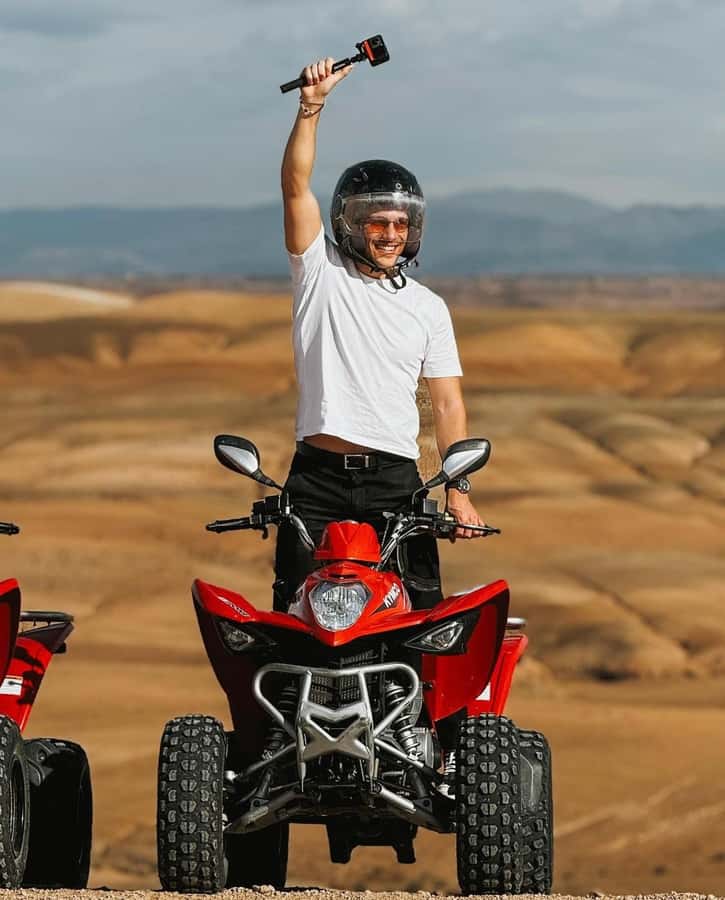 Atlas Mountain & Agafay:Quad Biking and Camel Ride Adventure - From Marrakech to the foothills of the Atlas