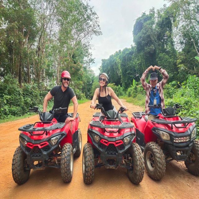 Atv adventure in jungle & city tour Phuket landmarks - The weekend night market